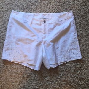 Tommy Bahama white shorts.